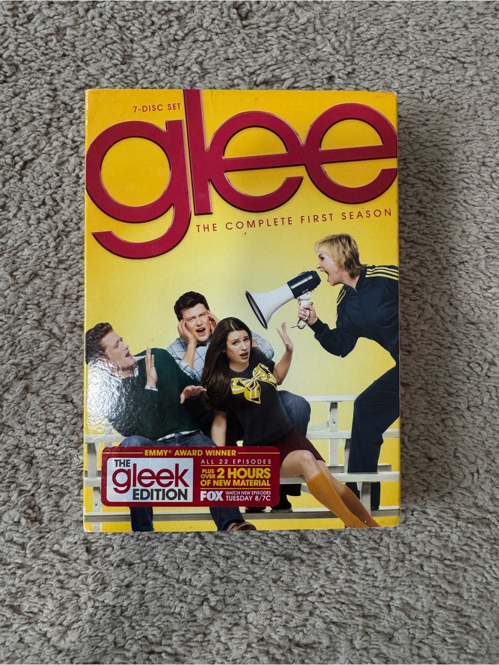 Glee: The Complete First Season DVD Box Set - Yellow & Red